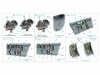 Quinta Studio QD48654 P-40N Warhawk 3D-Printed & coloured Interior on decal paper (Eduard) 1/48